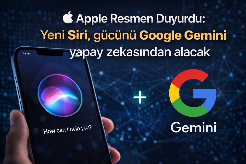Apple'ın yapay zeka Siri programı için Gemini kullanılacak
