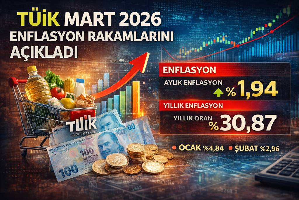 TÜİK Mart 2026 Enflasyon verilerini açıkladı