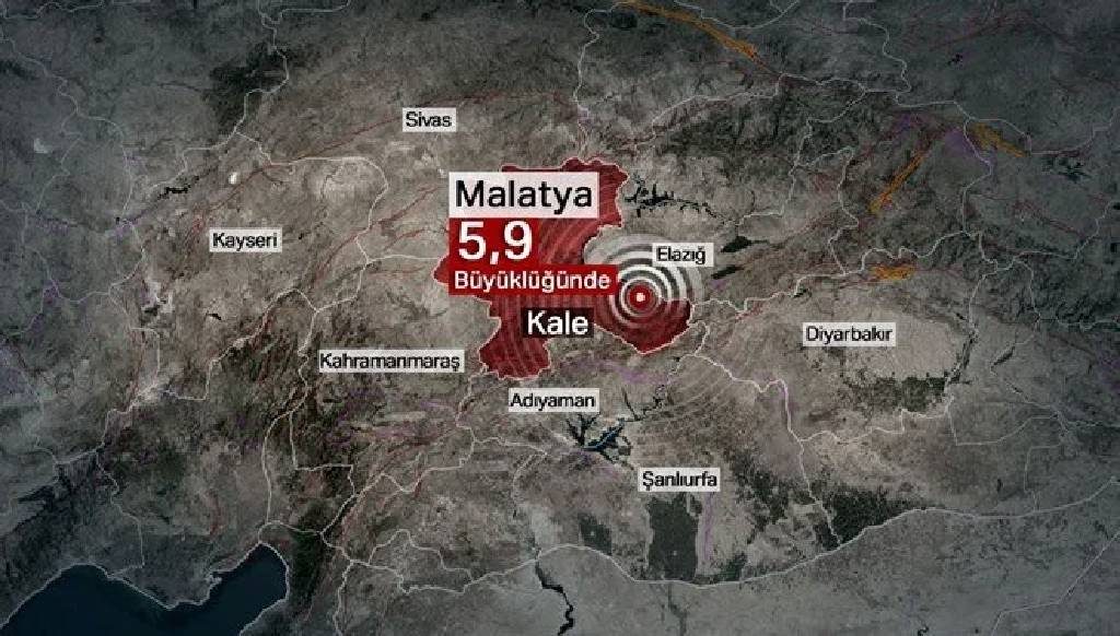 5,9 büyüklüğünde deprem! İşte Malatya depreminden son dakika bilgileri...