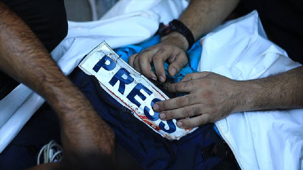 İsrail Gazze'de bir gazetecinin daha canını aldı! Ölü sayısı 176'ya yükseldi