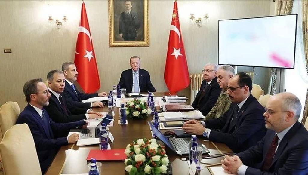 Cumhurbaşkanı Erdoğan başkanlığında kritik güvenlik zirvesi! "'Teröristan'a asla müsaade edilmeyecek"