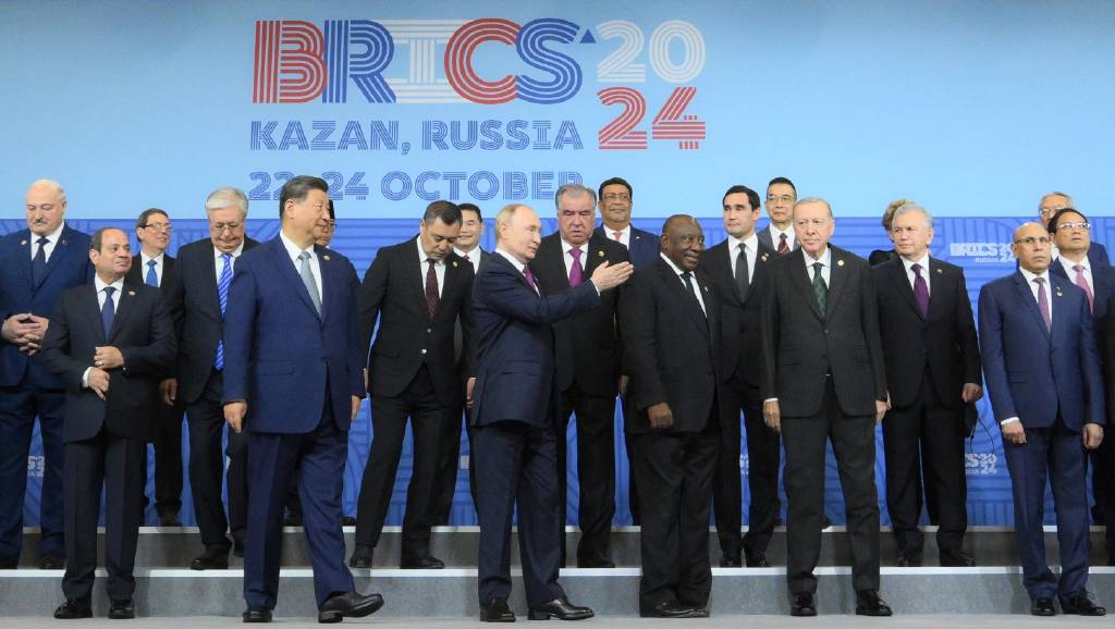 Cumhurbaşkanı Erdoğan, BRICS Liderler Zirvesi’nde aile fotoğrafı çekimine katıldı