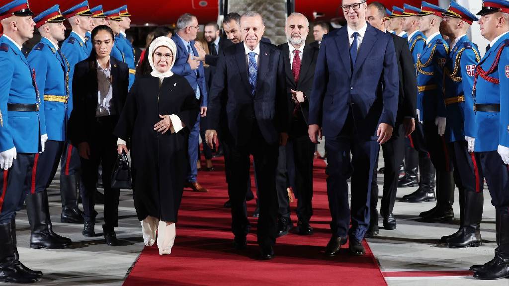 Cumhurbaşkanı Erdoğan, Sırbistan’da