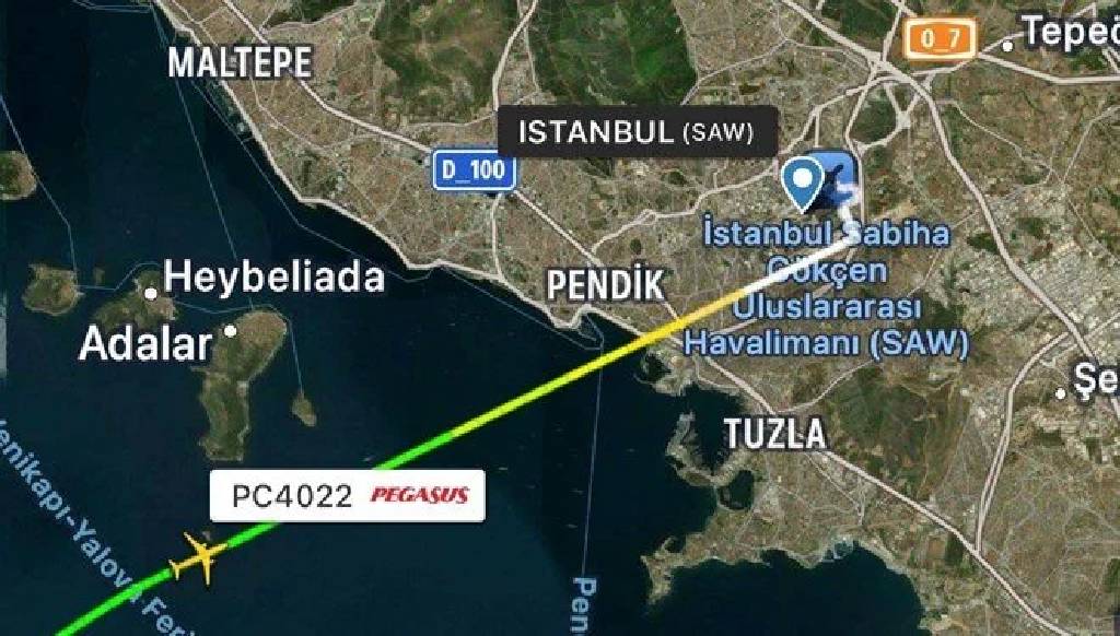 Antalya-İstanbul seferindeki yolcu uçağına lazerli taciz!