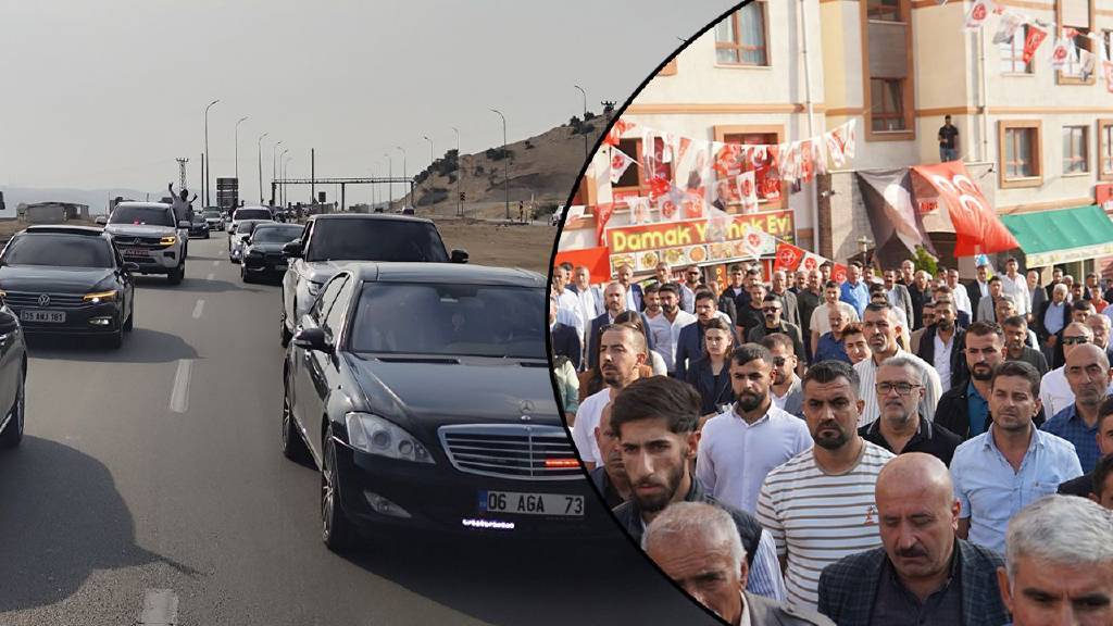 Şırnaklılar MHP için akın etti! Binlerce kişi yüzlerce konvoy...