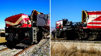 Muş’ta yolcu treni beton pompasına çarptı: 1 ölü, 2 yaralı