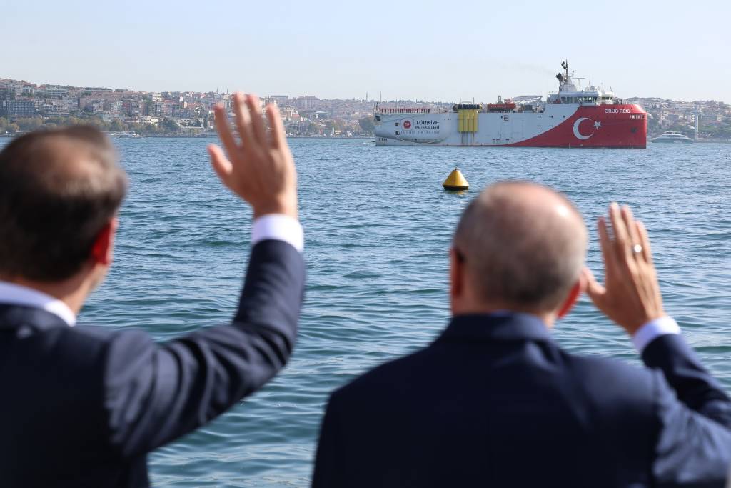 Cumhurbaşkanı Erdoğan, Oruç Reis'i Somali'ye uğurladı