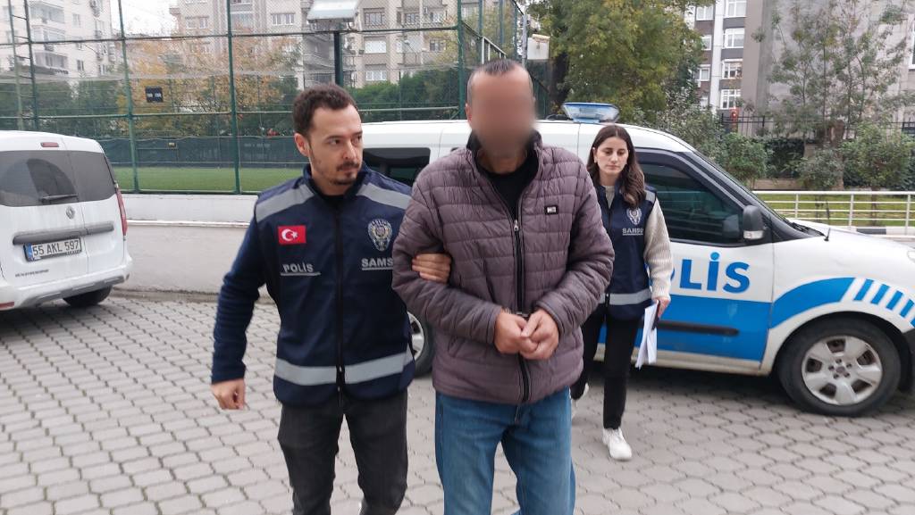 Samsun'da annesini ölümle tehdit eden şahıs gözaltına alındı