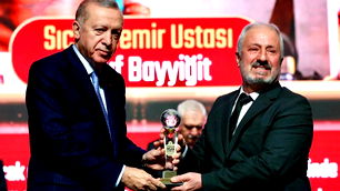 Malatyalı demirci ustasına "Yaşayan İnsan Hazineleri Ödülü"