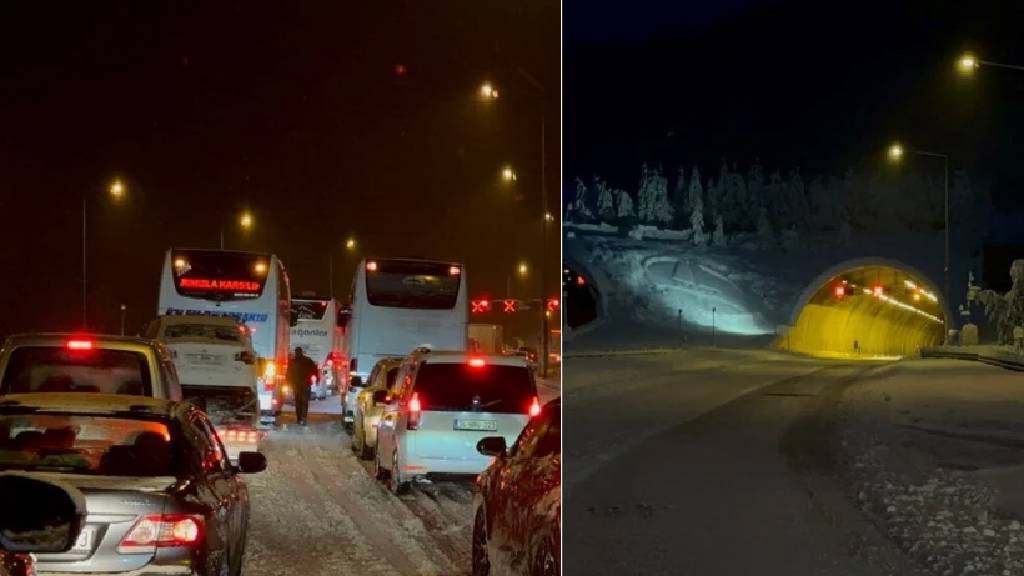 Yoğun kar yağışı hayatı durdurdu! Karayolları ulaşıma kapandı...