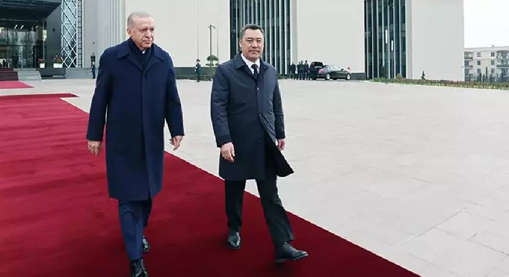 Cumhurbaşkanı Erdoğan'dan Kırgızistan'da açıklamalar… 'Filistin konusunda kalıcı çabalarımızı sürdürmemiz önemli'