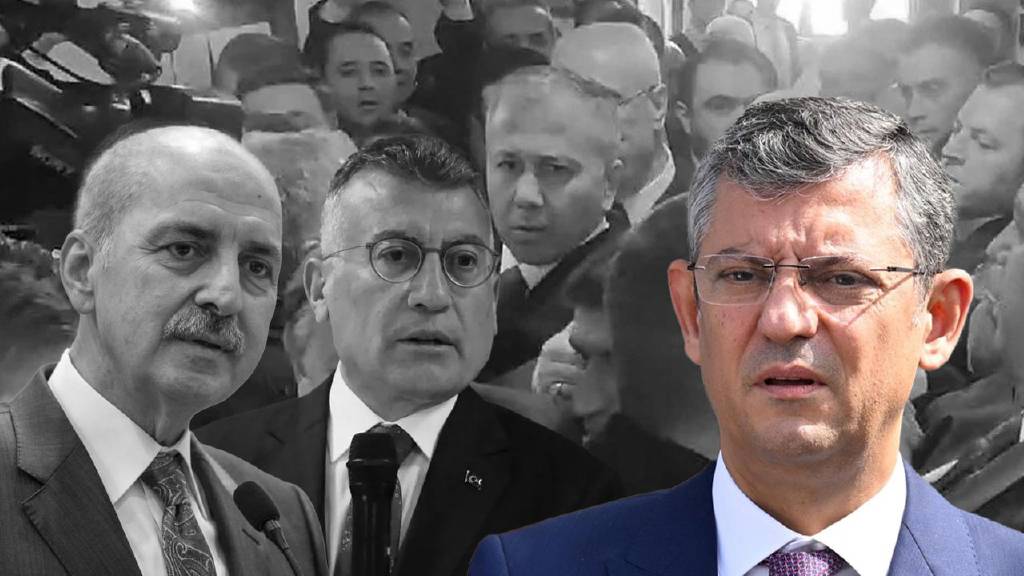 Özgür Özel'den Kurtulmuş ve Güler'e akılalmaz cevap: "Meclis kavgasını gözleriyle görmedilerse trollenmişler"