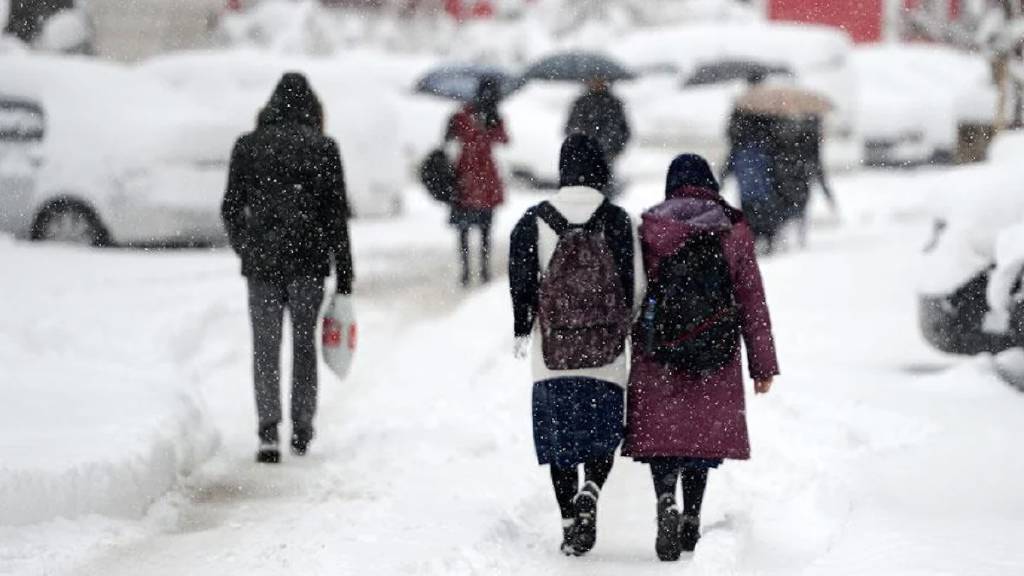 Yoğun kar yağışı nedeniyle 4 ilde eğitime ara verildi!