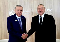 Cumhurbaşkanı Erdoğan, Aliyev ile görüştü