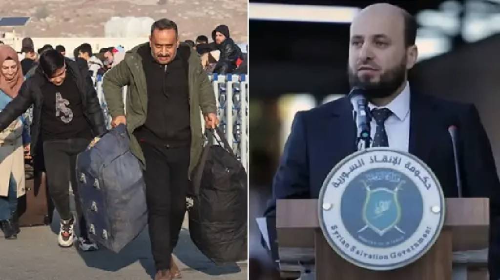 Geçici Başbakan'dan çağrı: Suriye'ye dönün, yatırım yapım