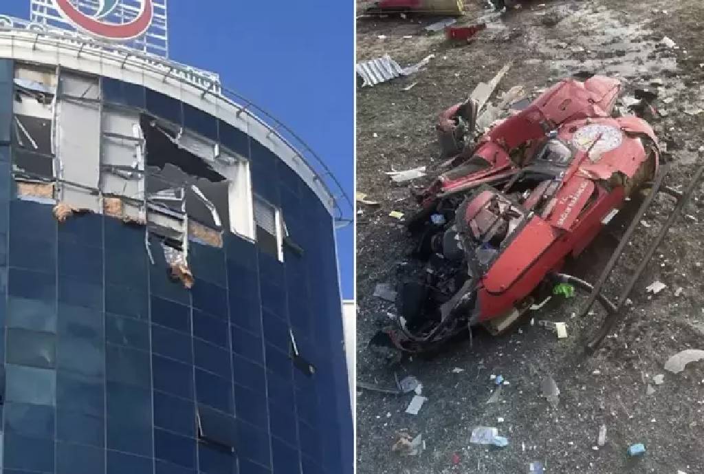 Muğla'da helikopter kazası: Hastaneye çarptı, boş alana düştü