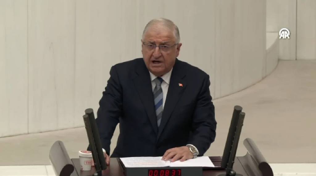 Milli Savunma Bakanı Yaşar Güler, TBMM Genel Kurulu’nda 2025 Merkezi Yönetim Bütçe ve 2023 Kesin Hesap görüşmelerinde konuşma yaptı
