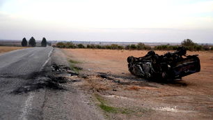 PKK/YPG'den kurtarılan Münbiç'te, çatışmanın izleri hala duruyor