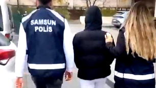 Samsun’da, hırsızlıktan 57 yıl hapis cezası bulunan kadın yakalandı