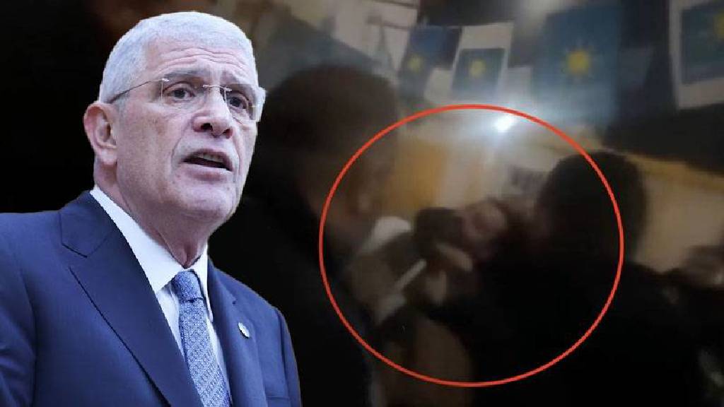 İYİ Parti Genel Başkanı Musavat Dervişoğlu'nun korumaları basın mensuplarına saldırdı!