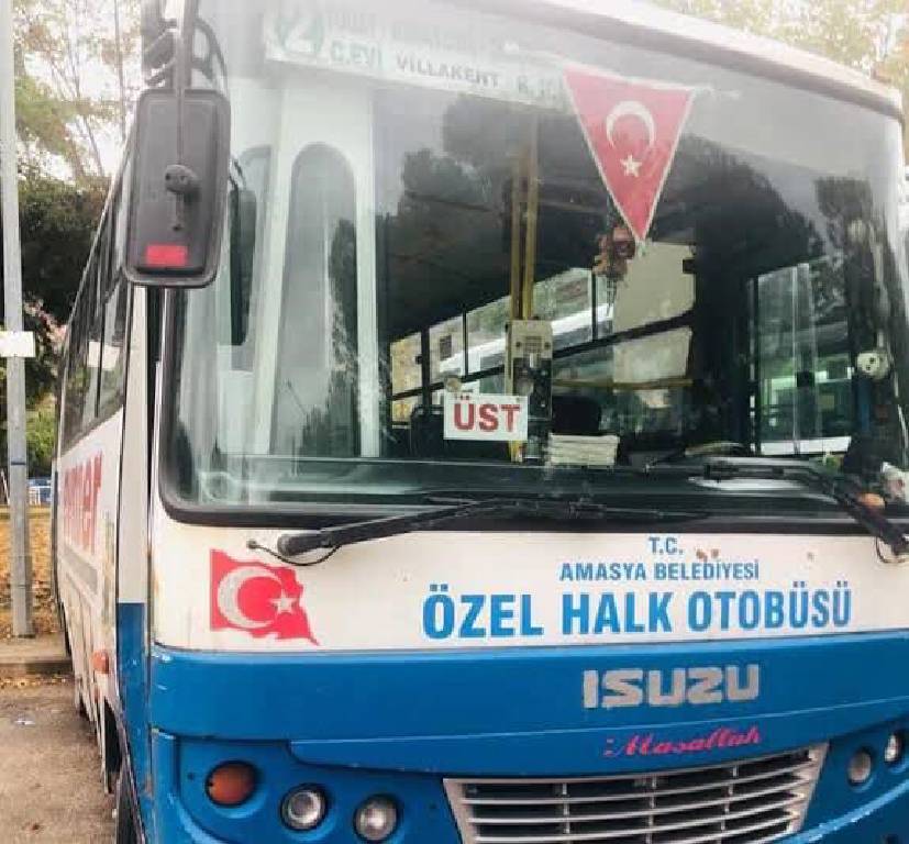 Amasya'da, yolcusunu son durağa götürmeden indiren halk otobüsü şoförüne 2 bin TL ceza!