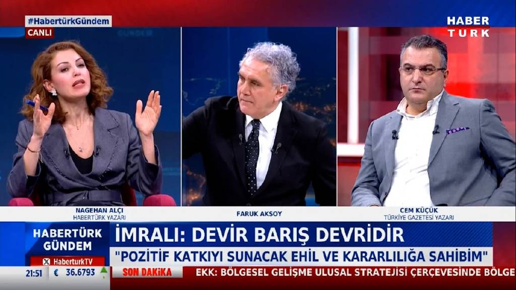 Canlı yayında "sen kimsin?" kavgası