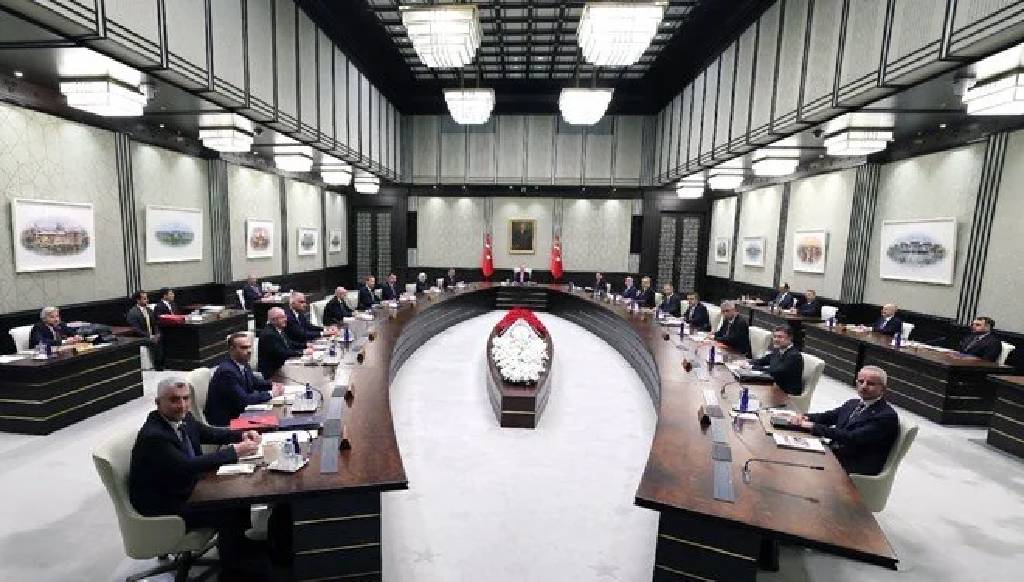 Kabine toplantısı sona erdi
