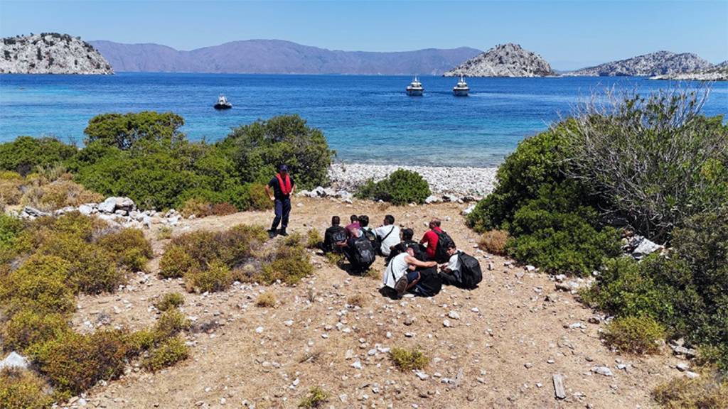 Muğla'da 16 düzensiz göçmen yakalandı