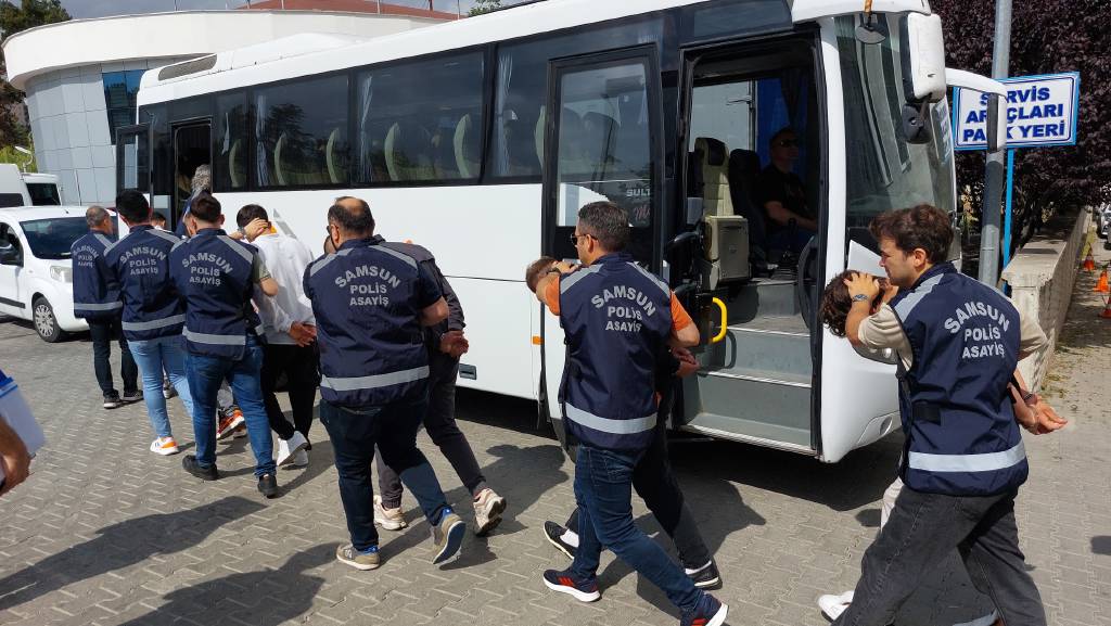 Samsun merkezli dolandırıcılık operasyonunda 5 şüpheli tutuklandı
