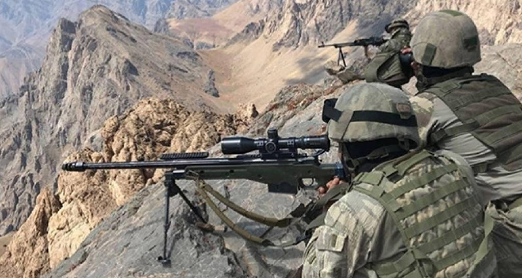 Şehidimizin kanı yerde kalmadı… Irak’ın kuzeyinde 11 terörist öldürüldü
