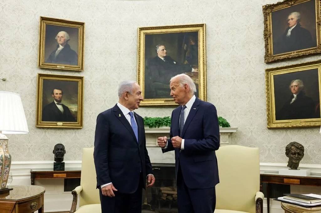 Biden, Beyaz Saray'da Netanyahu ile görüştü