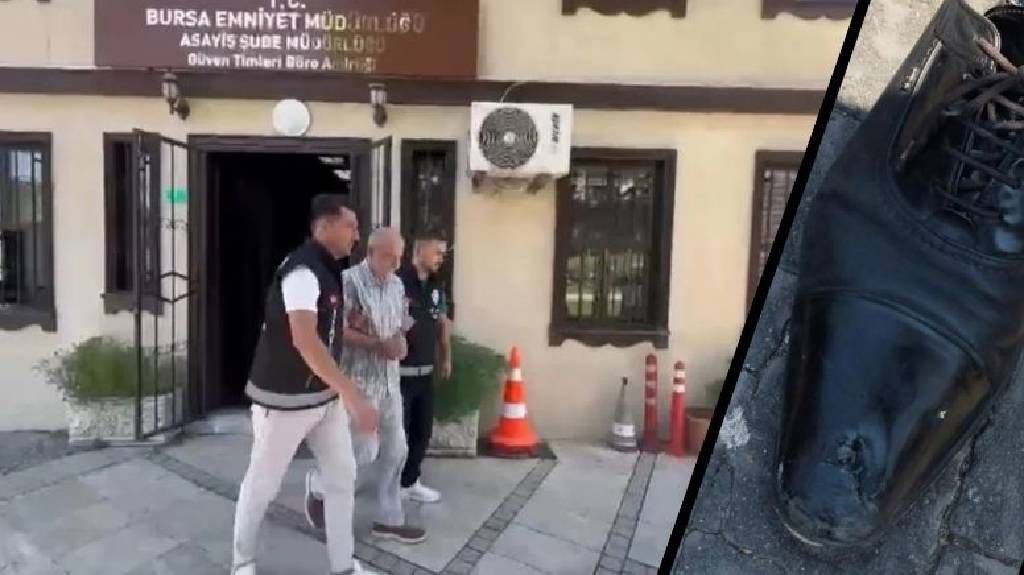 44 numara ayakkabı hayat kurtardı! Bursa'da şaşırtan olay...
