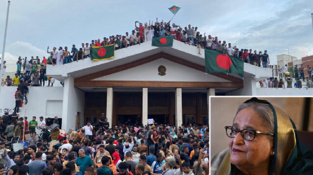 Bangladeş'te hükümet karşıtı protestolar sürüyor! Başbakan Hasina istifa etti, Hindistan'a kaçtı