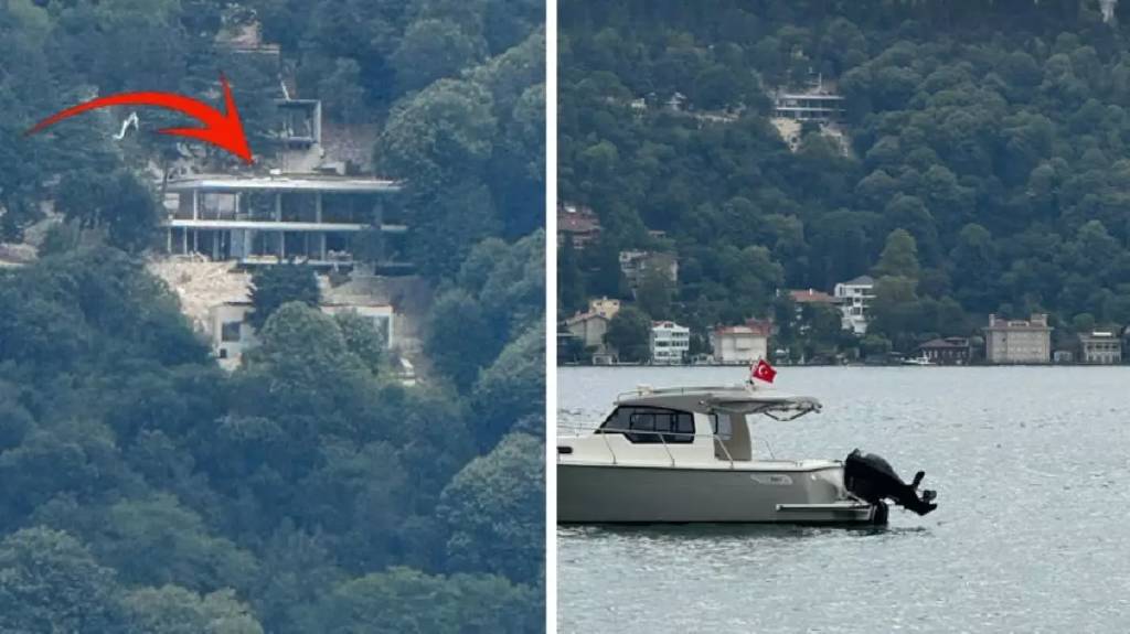 Boğazın kalbine villa kondurdular! Soruşturma başlatıldı...
