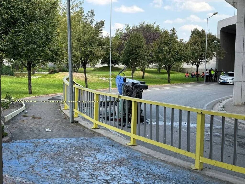 Konya'da feci kaza: Genç kadın köprüden düşerek hayatını kaybetti