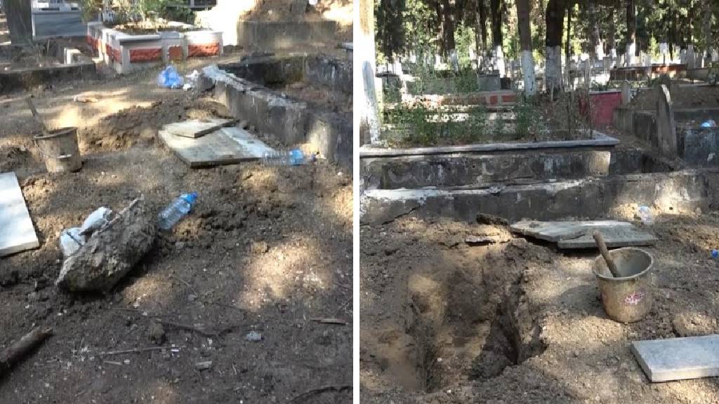 Defineciler FETÖ'nün hazinesini arıyor! 6 milyon dolar ve 6 kilo altın iddiasıyla mezarlığı talan ettiler
