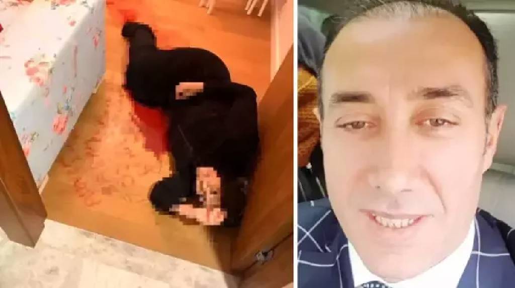 Eşinin kanıyla yere 'Beni Ragıp vurdu' yazan cani koca uslanmadı...