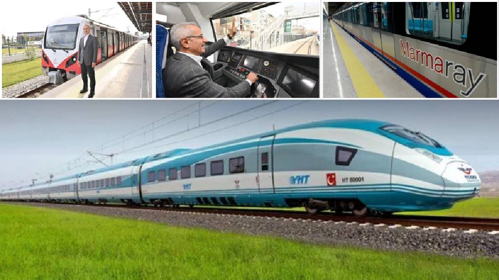 Tren seferlerine ilgi zirve yaptı! 8 ayda 177  milyon yolcu