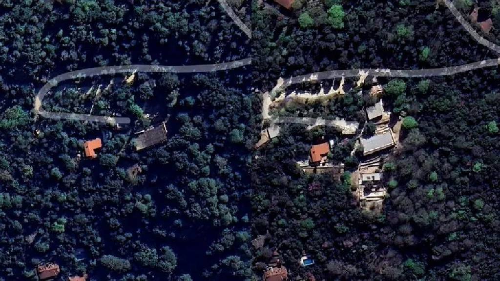 Vaniköy'deki kaçak yapıların yıkımına devam ediliyor