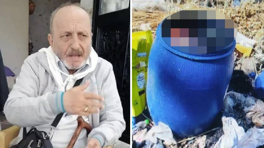 Kan donduran vahşet: Emekli profesör fıçıda ölü bulundu