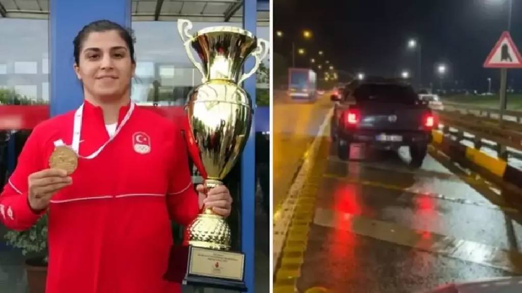 Milli boksör Busenaz Sürmeneli'ye tokat atan trafik magandası tutuklandı