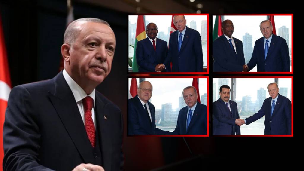 ABD'de diplomasi trafiği sürüyor: Cumhurbaşkanı Erdoğan'dan art arda görüşmeler...