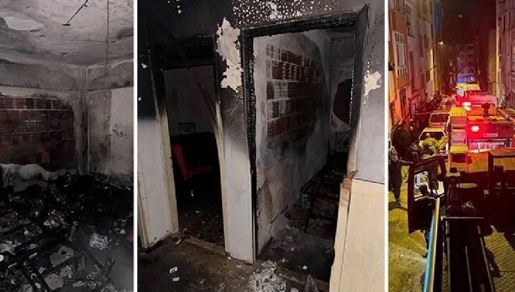 Balıkesir’de yangın faciası! 1 kişi hayatını kaybetti, 1 itfaiye eri yaralandı