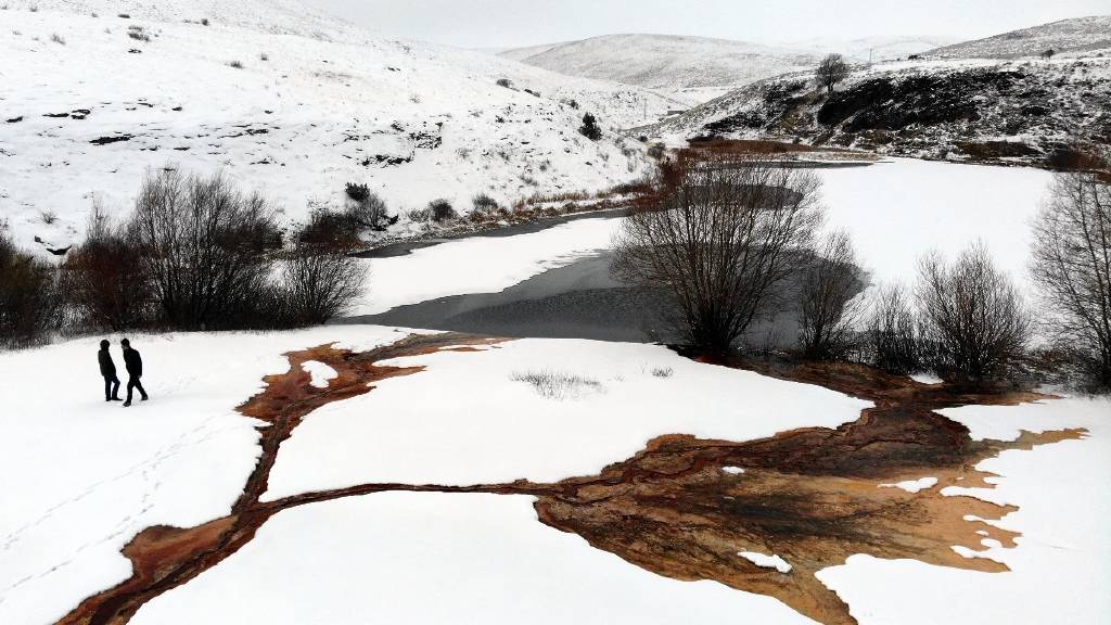 Erzincan'da soğuk hava etkili oluyor: Eksi 22 derece