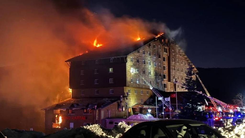 Bakan Tunç duyurdu! Bolu Kartalkaya'daki otel yangını faciasında 4 kişi gözaltına alındı