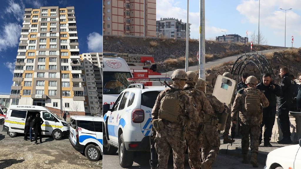 Kayseri'de dehşet! 7 yaşındaki oğlunu vuran baba kendini eve kilitledi...
