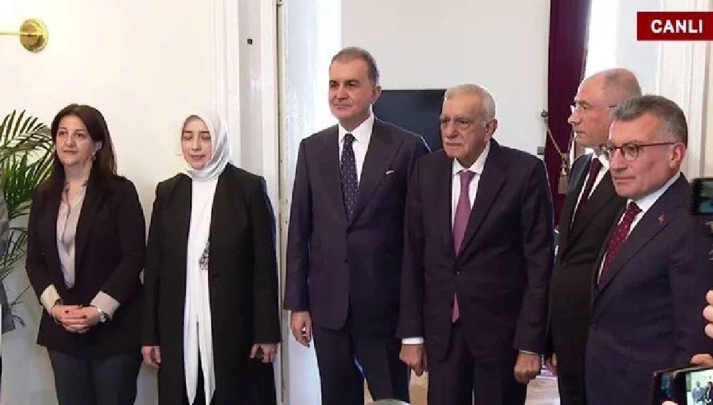 AK Parti-DEM görüşmesi... AK Parti: Samimi ve olumlu bir görüşme gerçekleşti