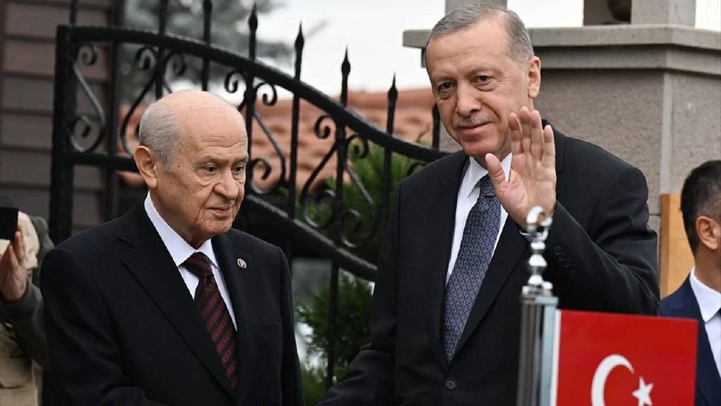 Cumhurbaşkanı Erdoğan, Bahçeli ile görüştü