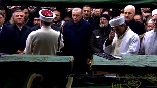 Cumhurbaşkanı Erdoğan Bolu'da cenaze törenine katıldı...