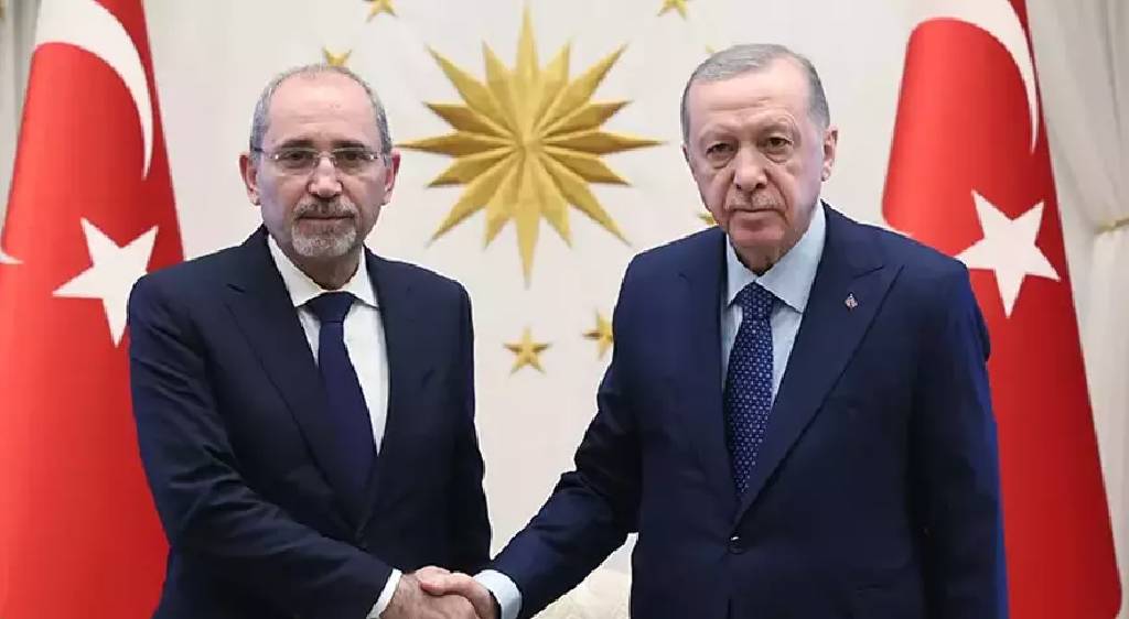 Cumhurbaşkanı Erdoğan, Ürdünlü Bakan Eymen es-Safedi'yi kabul etti